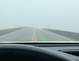 Driving into the Clouds at Holden Beach [Video]